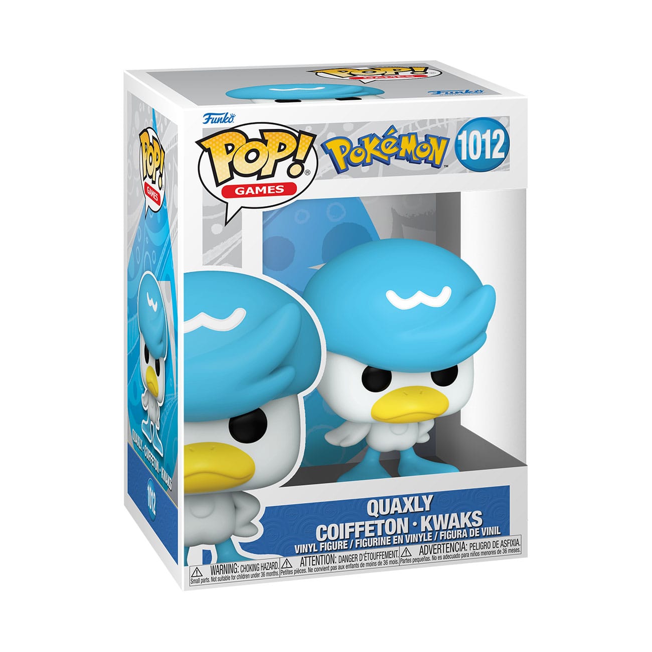 Pokemon Pop! Games vinyl figuur quaxly (EMEA) 9 cm