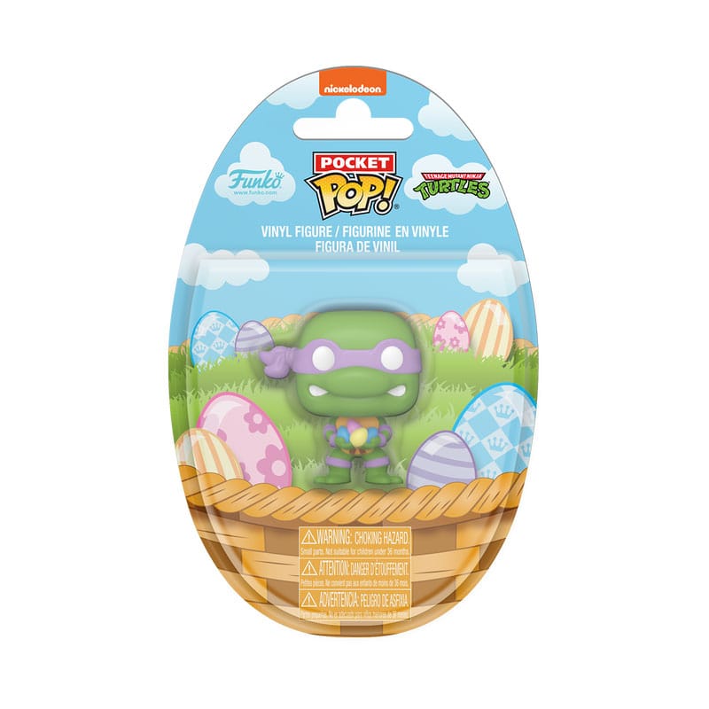 Teenage Mutant Ninja Turtles Pocket POP! Vinylfiguur Pasen Donatello 4 cm display (16)