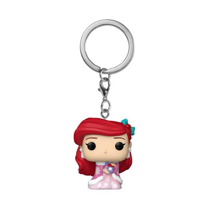 Disney Princess Pop! Vinylsleutelhangers 4 cm Holiday Ariel Display (12)