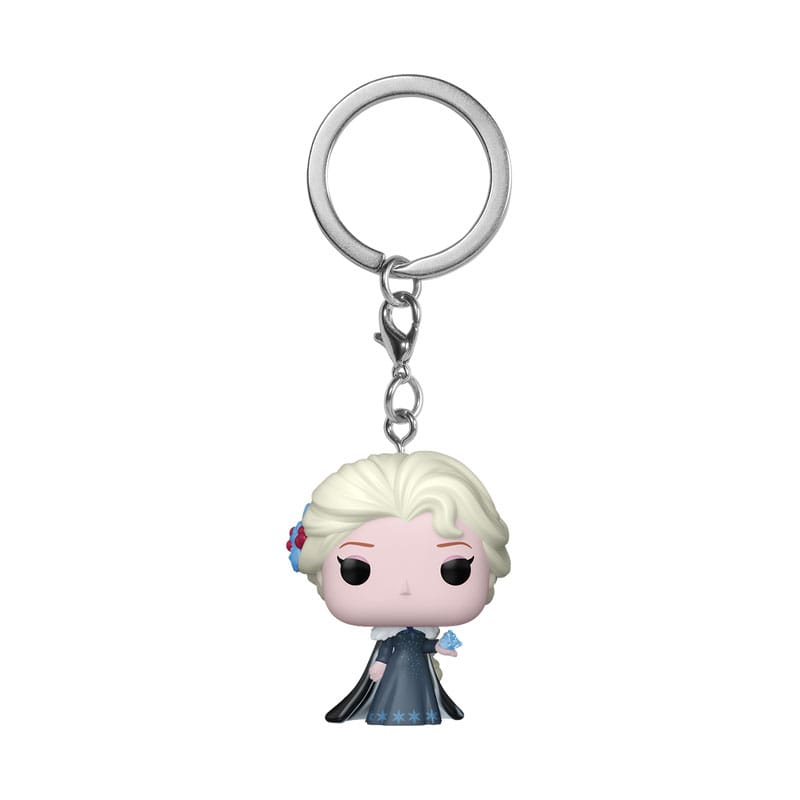 Disneyprinses POP! Vinyl sleutelhangers 4 cm Holiday Elsa-display (12)