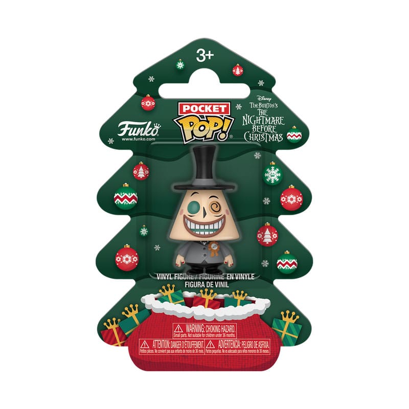 Nachtmerrie voor kerstvakantie 2025 Pocket POP! Vinyl Sleutelhangers Burgemeester Boom Vakantiedoos 4 cm