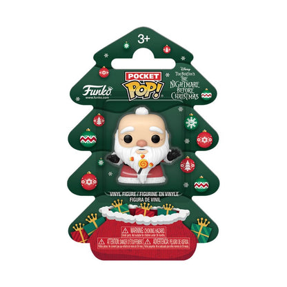 Nachtmerrie voor kerstvakantie 2025 Pocket POP! Vinylsleutelhangers SandyCLS Boomvakantiedoos 4 cm