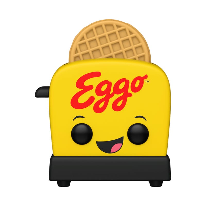 Kellogg's pop! Advertentie -pictogrammen vinyl figuur Eggo met broodrooster 9 cm