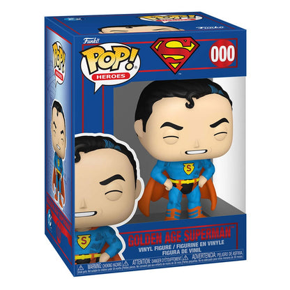 DC Comics POP! Heroes Vinyl Gouden Eeuw Superman 9 cm