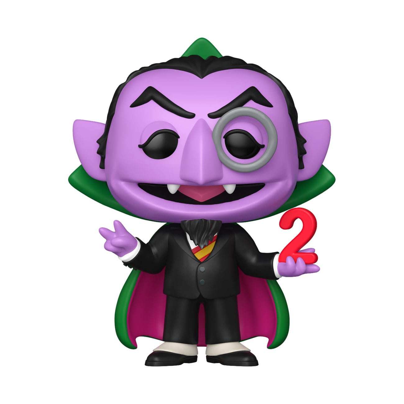 Sesamstraat POP! TV-vinylfiguur De Graaf 9 cm