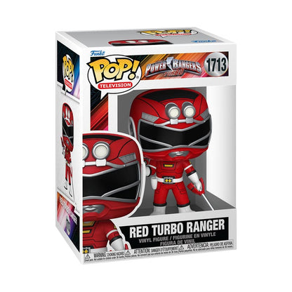 Power Rangers Generations (Tommy) pop! Films vinylfiguren turbo - rode ranger 9 cm