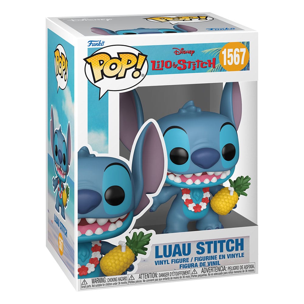 Lilo & Stitch Pop! Vinyl figuur luau stitch 9 cm