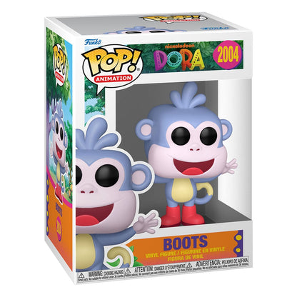 Dora de ontdekkingsreiziger POP! Animatie Vinyl Figuur Laarzen 9 cm