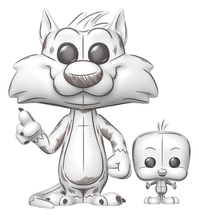 Looney Tunes POP!&Buddy Animatie Vinyl Figuur Sylvester&Tweety 9 cm