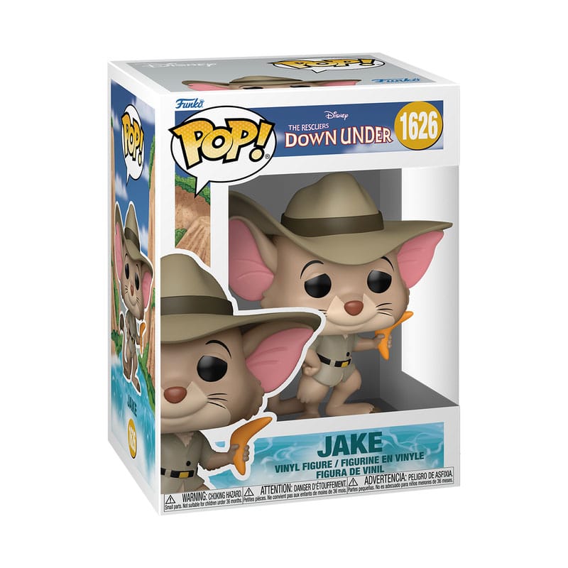 De Redders Down Under POP! Disney Vinylfiguur Jake 9 cm