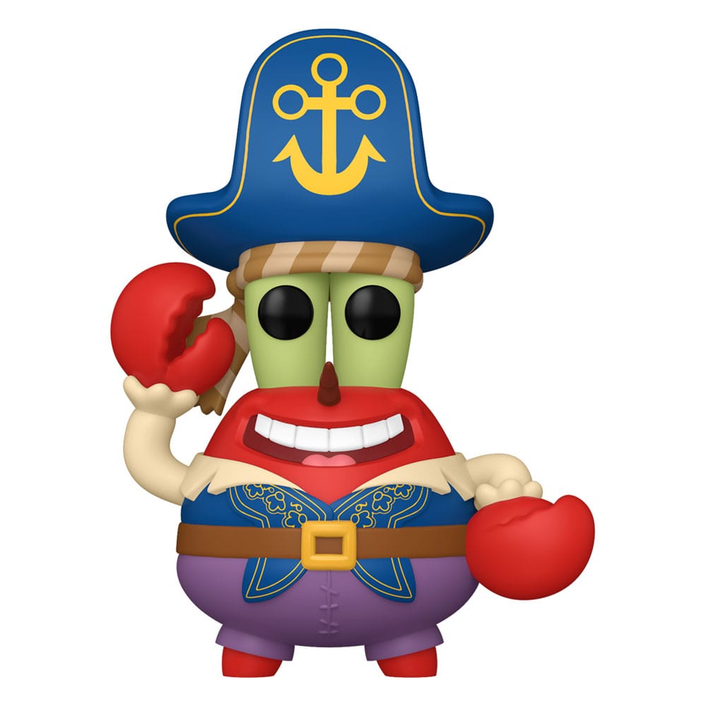 SpongeBob SquarePants POP! Vinylfiguur Mr. Krabs (Piraat) 9 cm