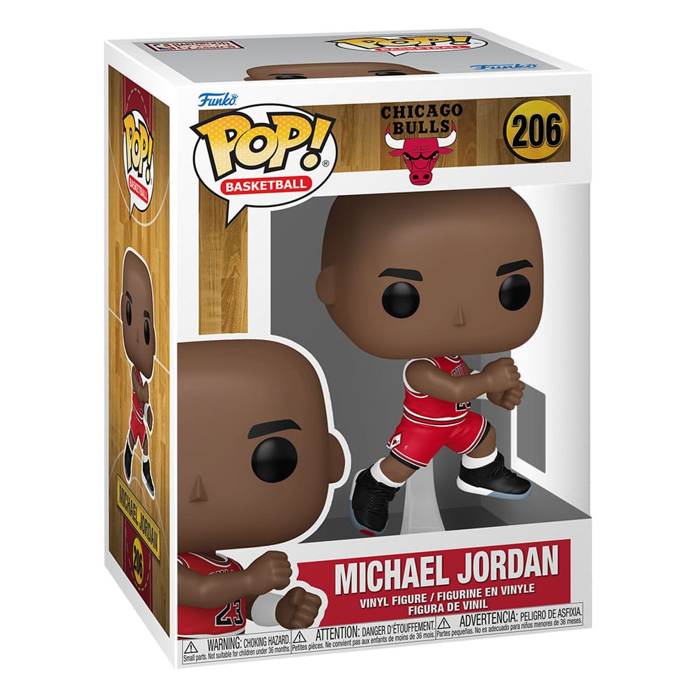 NBA Legends Pop! Sportvinyl figuur bulls- Michael Jordan ('89) "The Shot" 9 cm