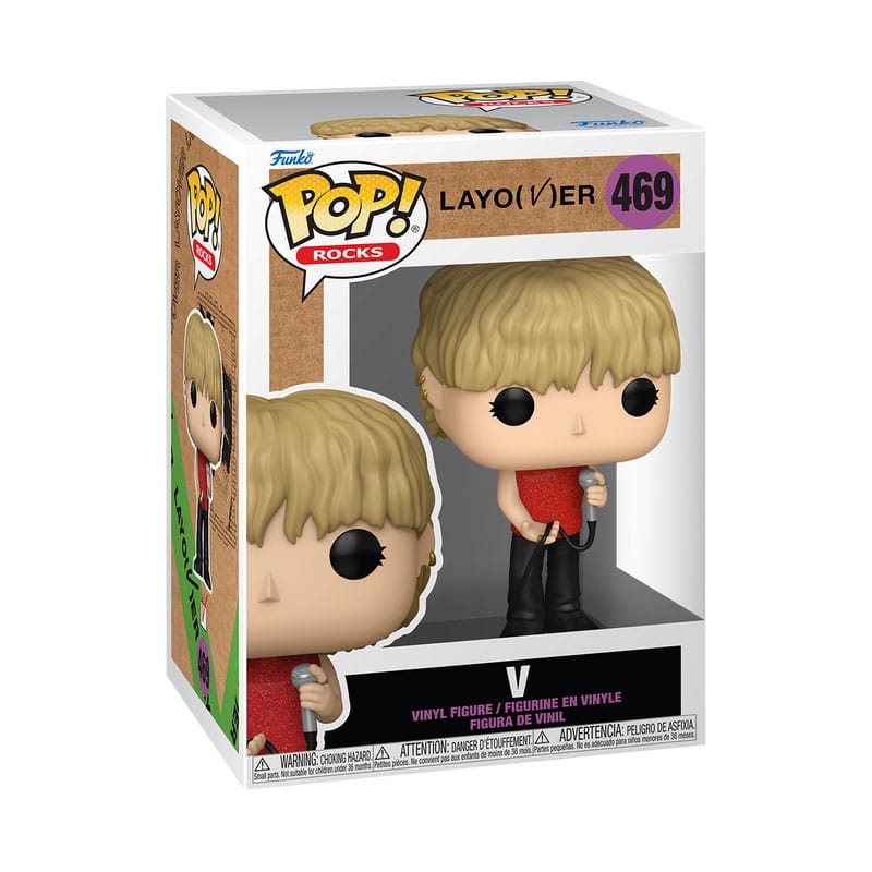 BTS Solo Pop! Rocks vinyl figuur V (hou weer van me) 9 cm