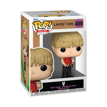 BTS Solo Pop! Rocks vinyl figuur V (hou weer van me) 9 cm