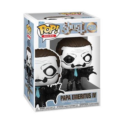 Ghost Band Pop! Rotsen vinyl figuur papa emeritus iv (bat outfit) (glitter) 9 cm