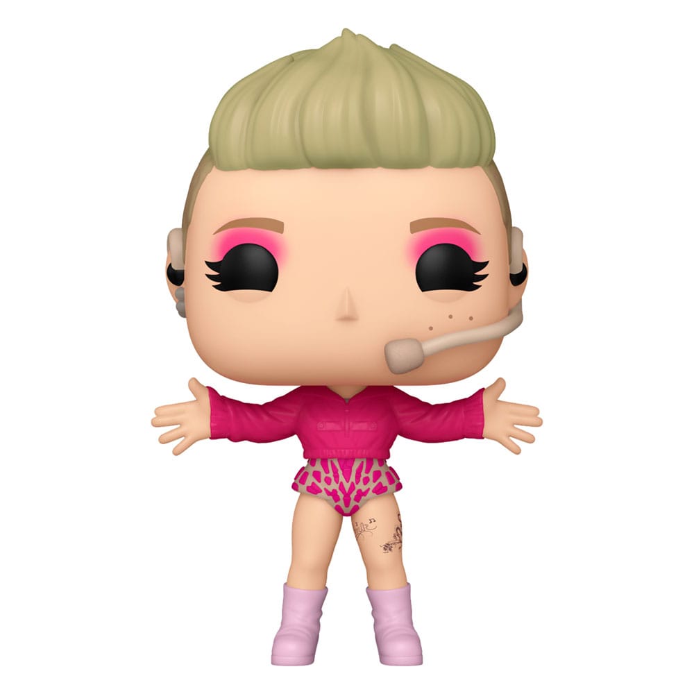 Roze pop! Rocks vinyl figuur trustfall tour 9 cm