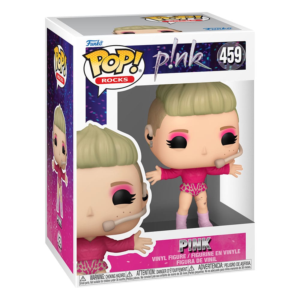 Roze pop! Rocks vinyl figuur trustfall tour 9 cm