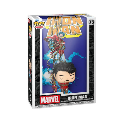 Wonder POP! Comic Cover Vinyl Figuur IronMan'68 9 cm