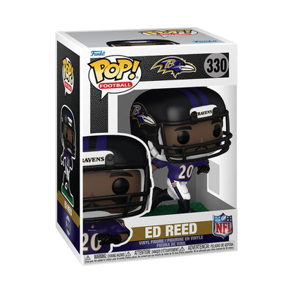 NFL: Legendes POP! Sportvinylfiguur Legends - Ed Reed (Ravens) 9 cm