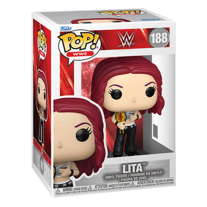 WWE-POP! Vinylfiguur Lita met kampioensriem 9 cm