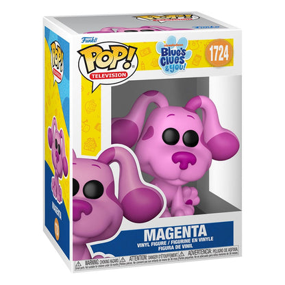 Blues -aanwijzingen pop! Helden vinyl magenta 9 cm