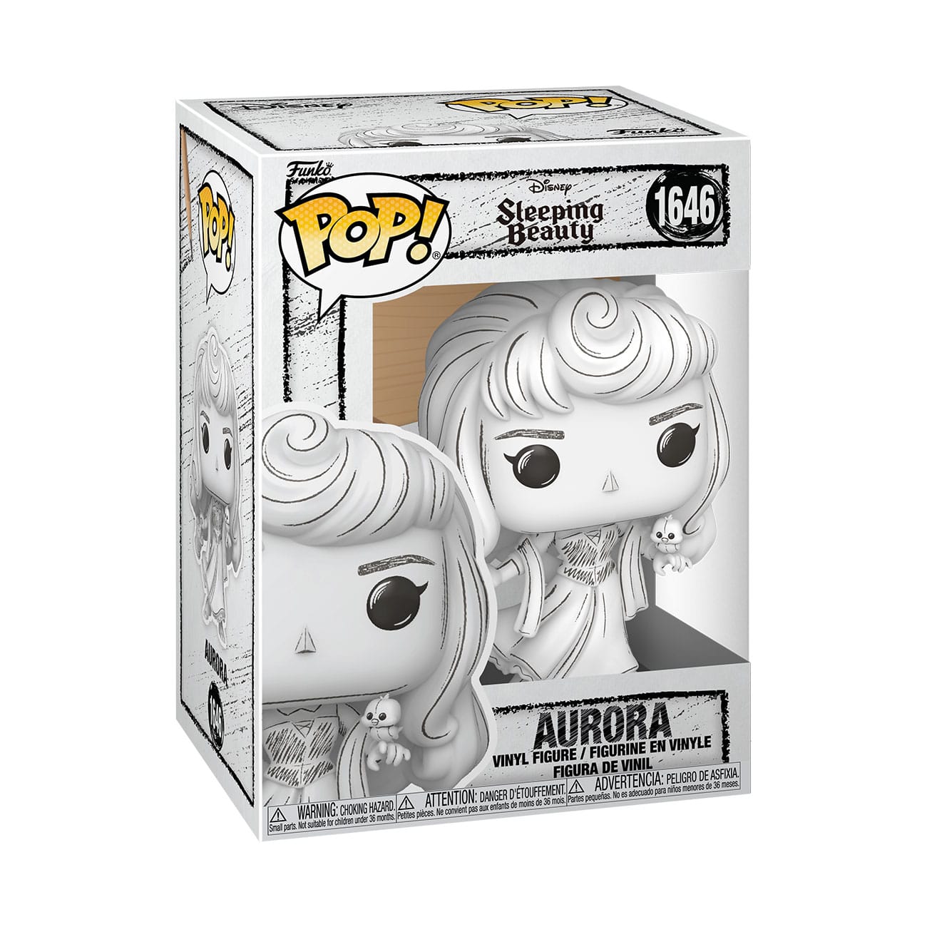 Disney-POP! Vinylfiguur geschetst - Aurora 9 cm