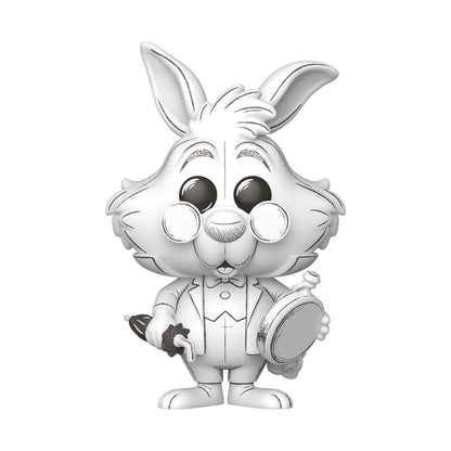 Disney-POP! Vinylfiguur Geschetst - Wit Konijn 9 cm