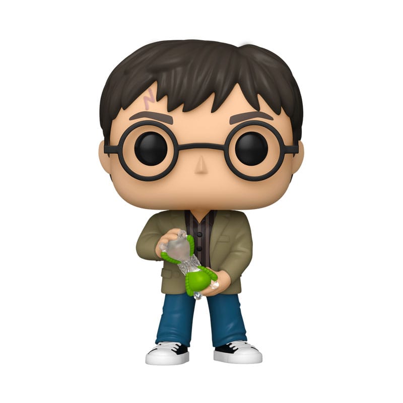 Harry Potter POP! Vakantie vinylfiguur Harry met zandloper 9 cm