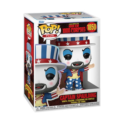 Huis van 1000 lijken POP! Plus vinylfiguur Kapitein Spaulding 9 cm