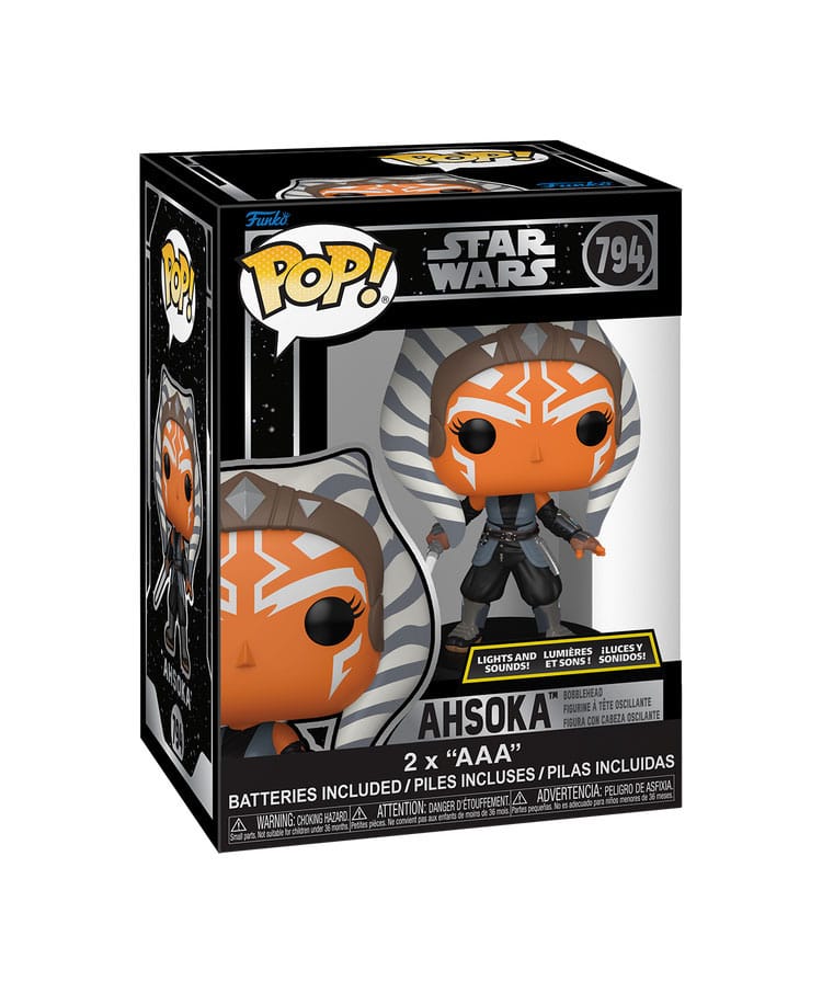 Star Wars Super Sized Pop! Vinylfiguur super ahsoka (sfx) 15 cm