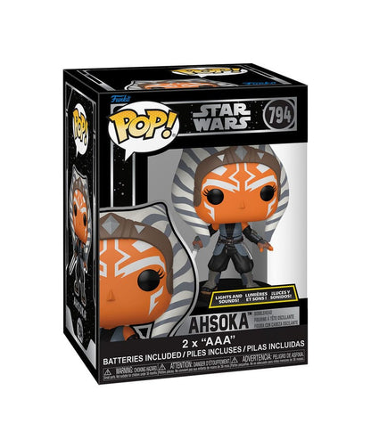 Star Wars Super Sized Pop! Vinylfiguur super ahsoka (sfx) 15 cm