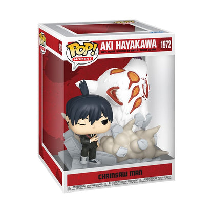 Kettingzaag man popmomenten vinylfiguren aki (Fox Devil) 9 cm