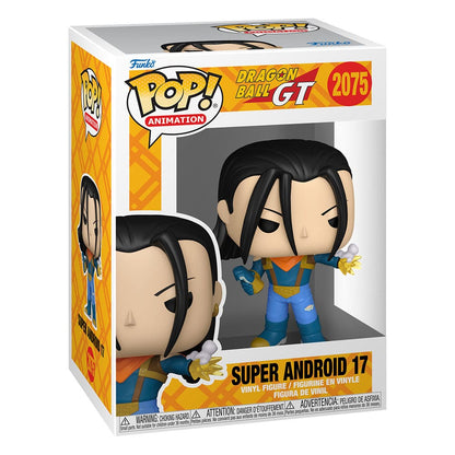 Dragon Ball Gt Pop! Games vinyl figuur super Android 17 9 cm