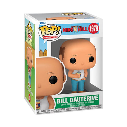 King of the Hill Pop! Tv -vinylfiguur Bill Dauterive 9 cm