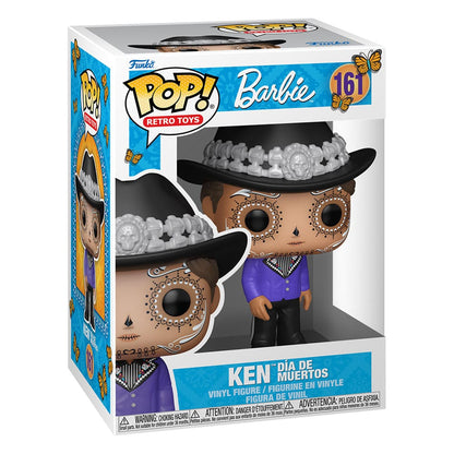 Barbie Pop! Retro Toys Vinyl Figuur Ken Dia de los Muertos 9 cm