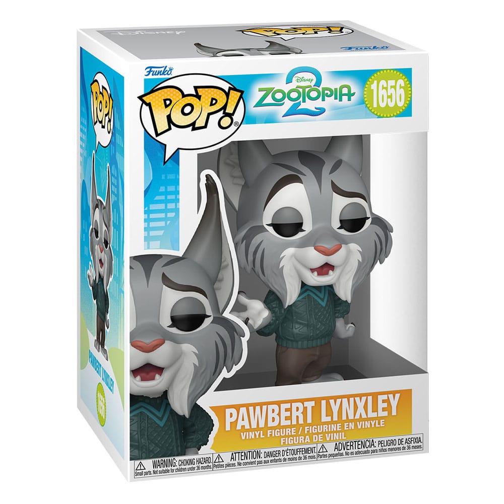Zootopia 2 POP! Films Vinylfiguur Pawbert Lynxley 9 cm