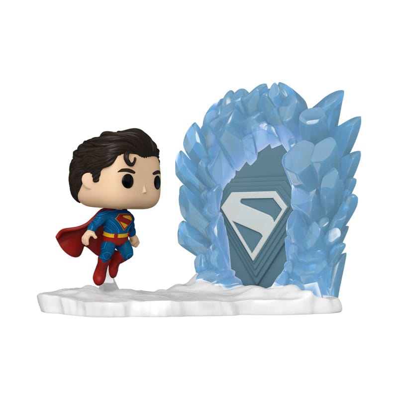 Superman (2025) popmomenten vinylfiguren Superman en fort van solitude 9 cm