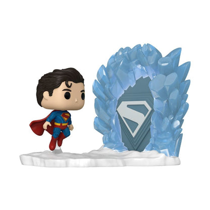 Superman (2025) popmomenten vinylfiguren Superman en fort van solitude 9 cm