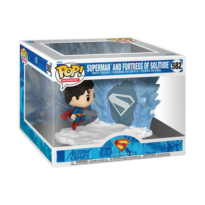 Superman (2025) popmomenten vinylfiguren Superman en fort van solitude 9 cm