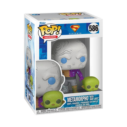 Superman (2025) Pop & Buddy! Films vinylfiguren metamorfo met baby joey 9 cm