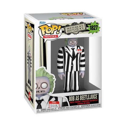 Beetlejuice pop! Films vinyl figuur bob als beverjuice 9 cm