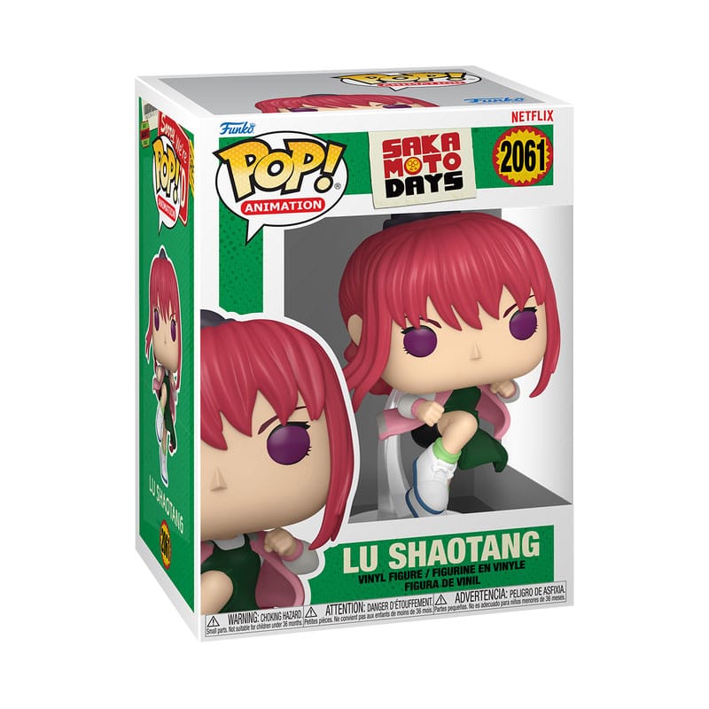Sakamoto-dagen POP! Animatie vinylfiguren Lu 9 cm