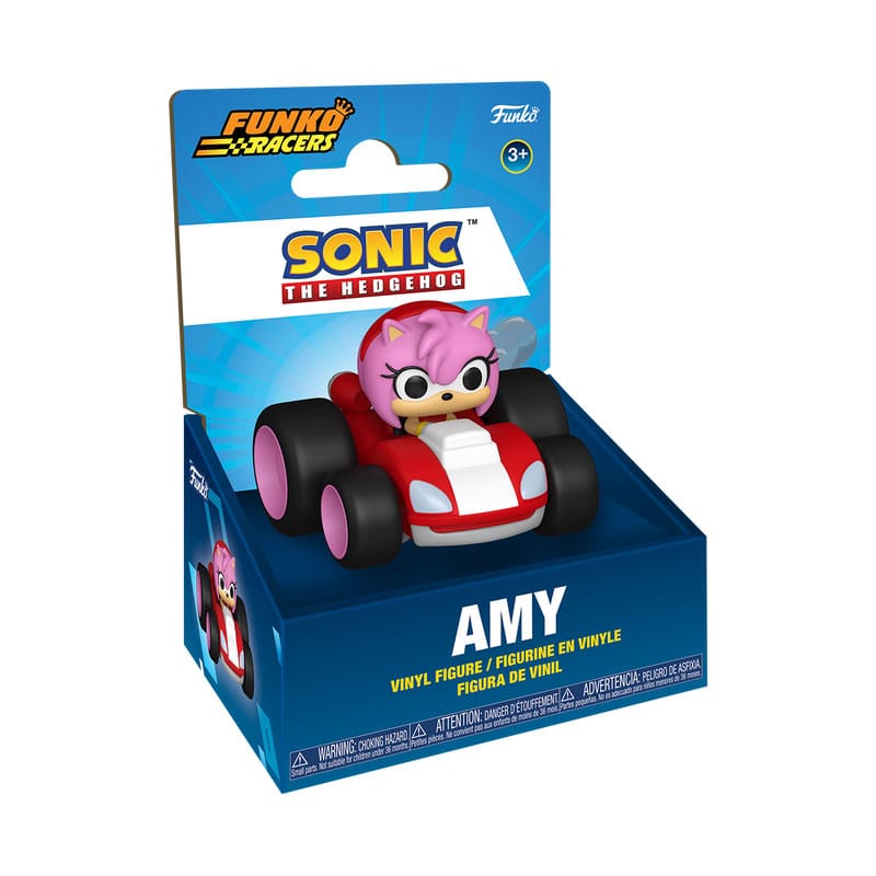Sonic The Hedgehog Super Racers Diecast Figuur Amy Rose 5 cm