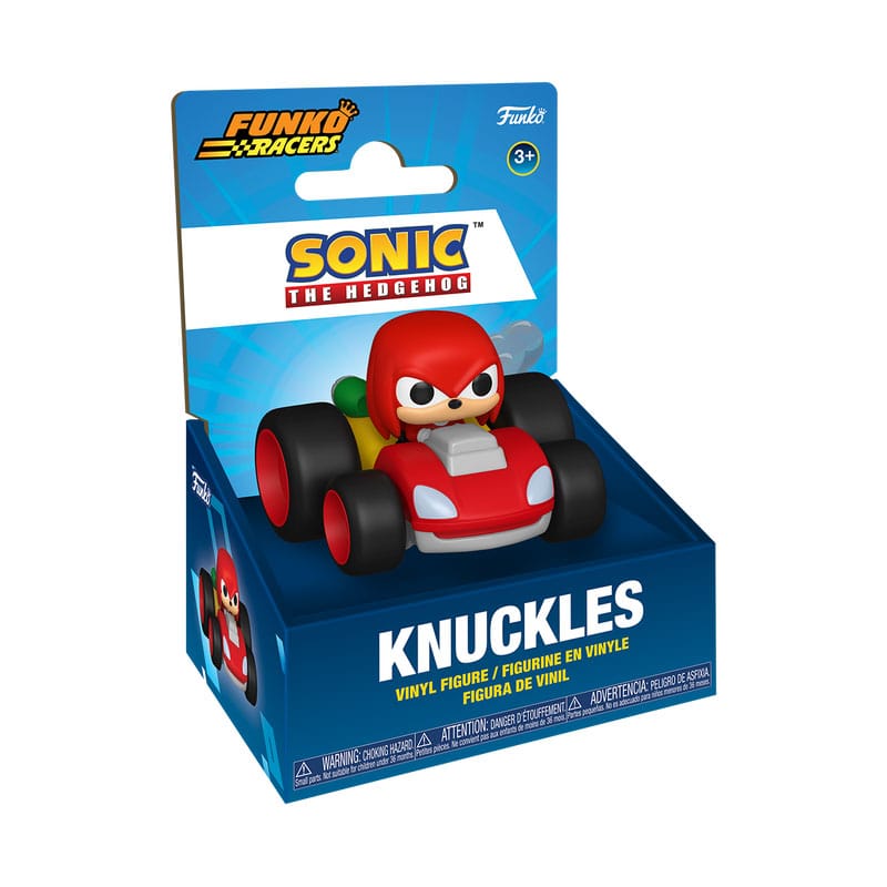 Sonic The Hedgehog Super Racers Diecast Figuur Knuckles 5 cm