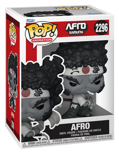 Afro-samoerai POP! Animatie Vinylfiguur Afro Samurai 9 cm