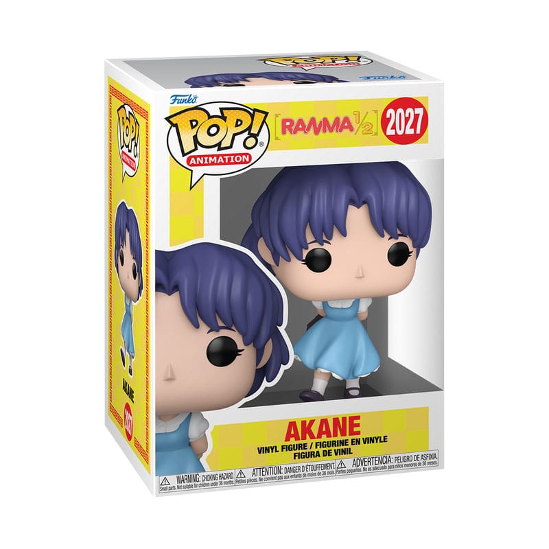 Ranma 1/2 pop! Animatie vinyl figuur akane 9 cm