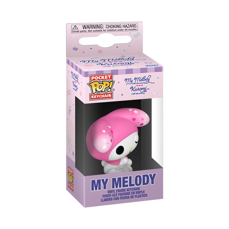 Sanrio Pop! Vinylsleutelhains 4 cm k/mm- Mijn melodie-display (12)