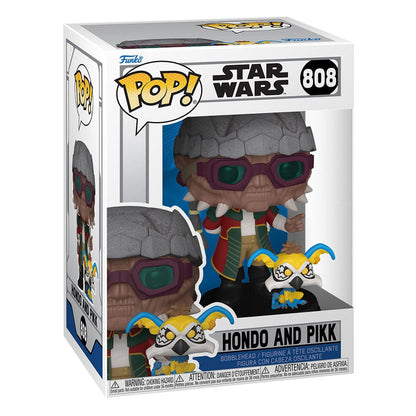 Star Wars POP! Vinyl Bobblehead Figuur Hondo en Pikk 9 cm