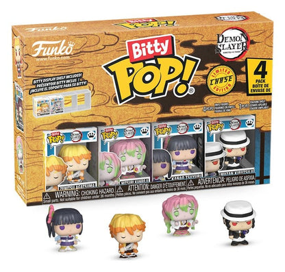 Demon Slayer: Kimetsu geen Yaiba Bitty POP! Vinylfiguur 4-pack Zenitsu 2,5 cm
