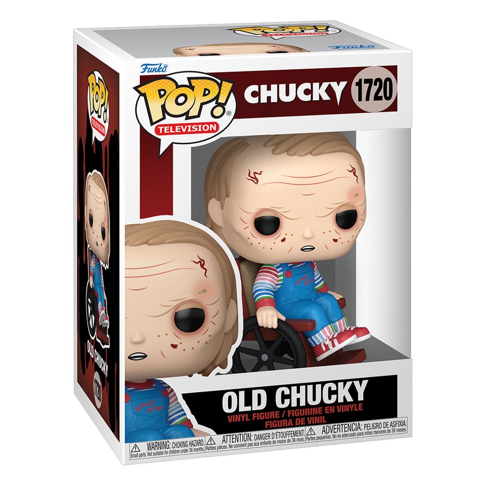 Chucky Pop! Televisie vinyl figuur oude chucky 9 cm